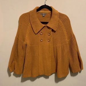 Apt 9 dark orange sweater/cardigan
